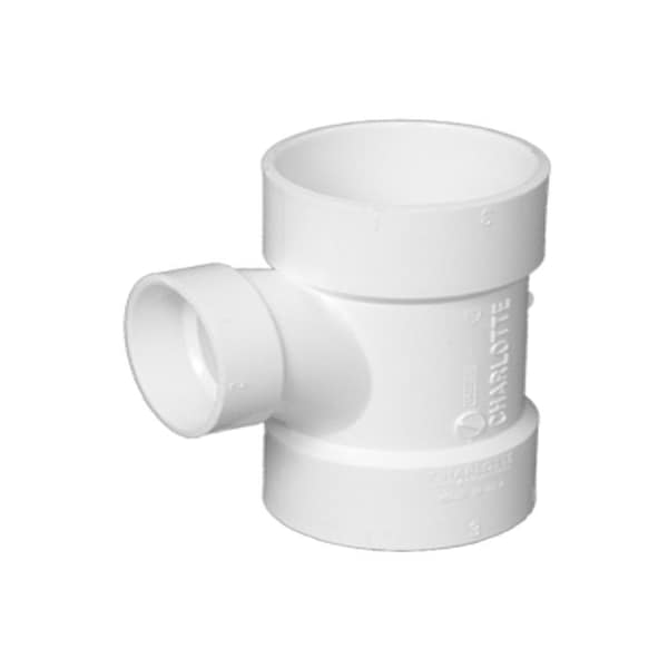 Charlotte Pipe And Foundry 2x112 Sanitary Tee PVC 00401 0600HA - main